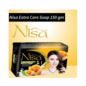 Nisa Extra Care Beauty Soap Black 150gm