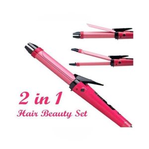 Nova Hair 2 in 1 Curler And Straightener
