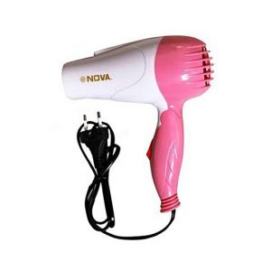 Nova Foldable Hair Dryer Pink (1000W)