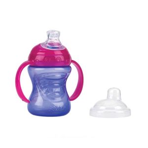 Nuby No Spill Spout Cup 240ml Purple (NV0404003)