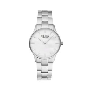 Obaku Lyng Lille Watch For Women Silver (V247LXCWSC)