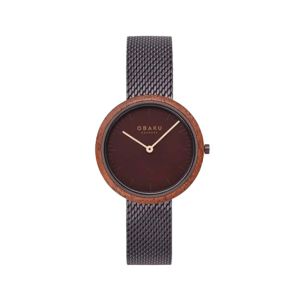 Obaku Trae Lille Watch For Women Brown (V245LXNNMN)
