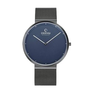 Obaku Analog Watch For Men's Grey (V230GXJLMJ)