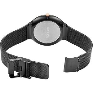 Obaku Ark Night Men's Watch Silver (V240GXMBMB)