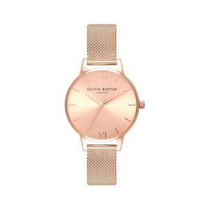 Olivia Burton Sunray Women's Watch Rose Gold (OB16MD84)