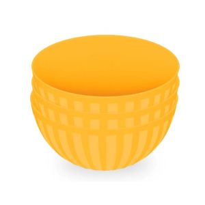 Appollo Premio Bowl Medium (Pack Of 3)-Orange