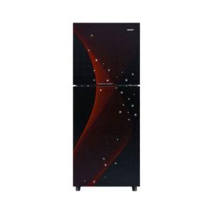 Orient Crystal 350 Freezer-on-Top Refrigerator 13 Cu Ft Black
