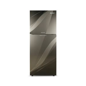 Orient Marvel 380i Glass Door Inveter Freezer-on-top Refrigerator 13 Cu Ft Blaze Grey