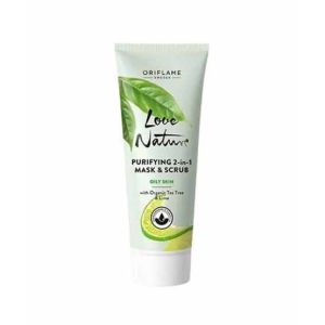 Oriflame Love Nature 2 In 1 Mask & Scrub For Oily Skin