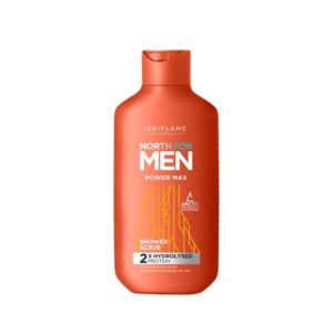 Oriflame North For Men Power Max Shower Scrub - 250ml (38614)