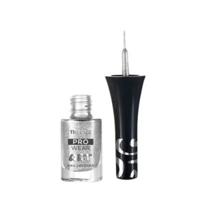Oriflame The One Pro Wear Art Lacquer Nail Polish Silver Metallic - 5ml (41241)
