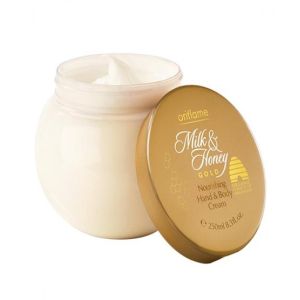 Oriflame Sweden Milk & Honey Gold Nourishing Hand & Body Cream 250ml (31602)