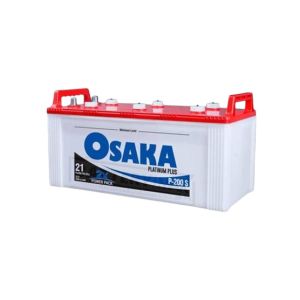 Osaka P200-S Platinum Plus 12V Unsealed Car Battery