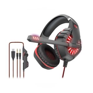 Ovleng E-sports Gaming Headset Red (GT82)