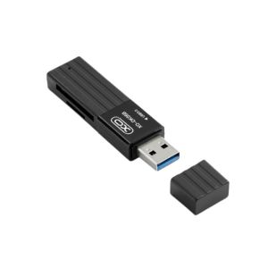 OX USB 3.0 Dual Slot SD Card Reader - Black (DK05B)