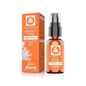 Oznaturals Vitamin C + AHA Facial Serum 30ml
