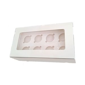 Packzypk Mini Cupcake Box For 8 Cake