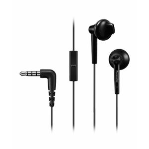 Panasonic In-Ear Headphones With Mic Black (RP-TCM50E)