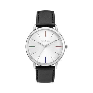 Paul Smith Analog Leather Men's Watch Black (P10051)
