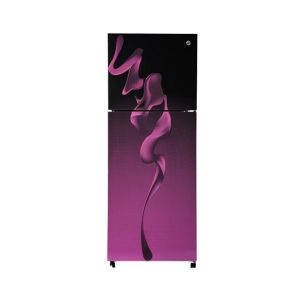 PEL Glass Door Ultra Inverter Freezer-on-Top Refrigerator 16 Cu Ft  (PRINVOGD-22260)-Purple