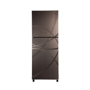 PEL Desire Freezer-on-Top Refrigerator Abstract Gold 14 Cu Ft (PRGD-20190)