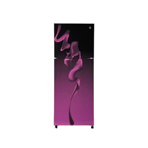 PEL InverterOn Flat Glass Door Freezer-on-top Refrigerator 10 Cu Ft (PRINVOGD-6360)-Purple Blaze