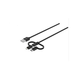 Philips Durable 3-In-1 Chargeable Cable