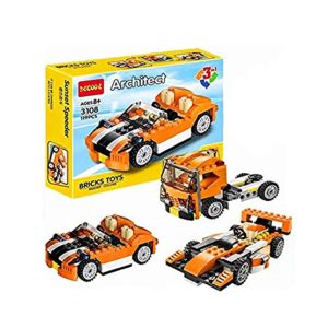 Planet X 3 In 1 Decool Architect Creator Speeder Race Car Building Blocks Set (PX-10914)