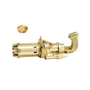 Planet X Automatic Bubble Machine Gun For Kids Gold (PX-11130)