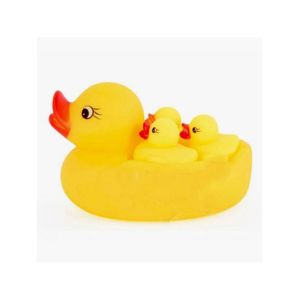 Planet X Floating Rubber Duck Family Bath Toys (PX-9245)