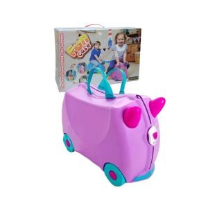 Planet X Funcase Hard Plastic Briefcase Toy Pink (PX-11745)