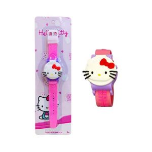 Planet X Hello Kitty Wrist Watch For Girls - Pink (PX-11502)