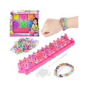 Planet X Loom Rubber Bands Bracelet Kit With Accessories (PX-11594)