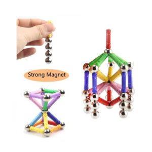 Planet X Magnet Sticks And Balls Construction Set For Kids (PX-10774)