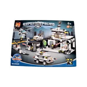 Planet X Super Police Building Blocks Set (PX-9053)