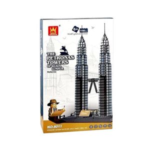 Planet X Twin Tower Building Blocks Toys For Kids (PX-9054)