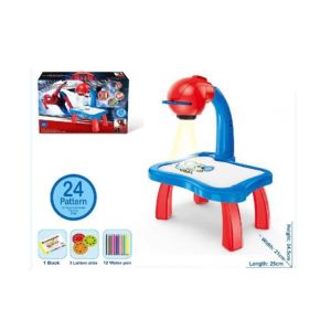 Planet X Spiderman Drawing Projector Table Set (PX-10333)