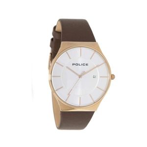 Police Analog Dress Men's Watch Brown (15045JSR/04)
