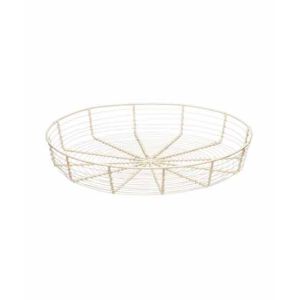 Premier Home Cream Wire Bread Basket (0509901)