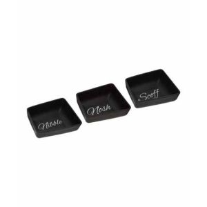 Premier Home Mangé Snack Dishes Set Of 3 (722890)