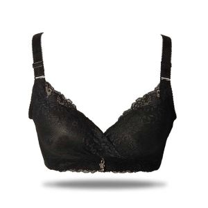 Purple Bag Fancy Soft Padded Wired less Bra For Women (OFW0020)