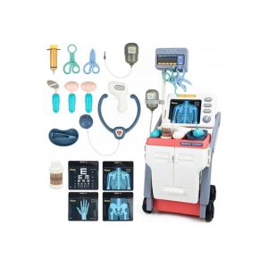 Planet X Medical Cart Playset With Simulated Sounds For Kids (PX-12077)