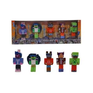 Planet X Minecraft Action Figure Set For Kids (PX-12038)