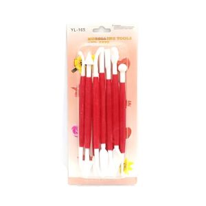 Quickshopping Cake Decorator Set 8 Pcs Red