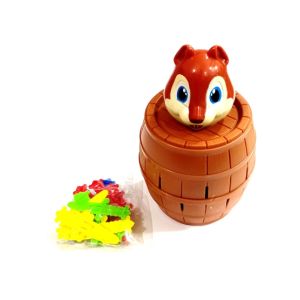 Quickshopping Barrel Squirrel Lucky Game For Kids (1483)