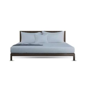 Rainbow Linen Bed Sheet Set King Size Silver Grey (Pack Of 3)