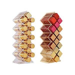 Raza Shop 16 Grid Fish Shape Acrylic Lip stick Organizer