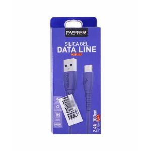 Faster Silicone Type C Fast Charging Cable (SL3)