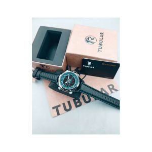 Tubular Date Edition Wrist Watch For Men Green