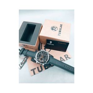 Tubular Stylish Sport Wrist Watch For Men Green